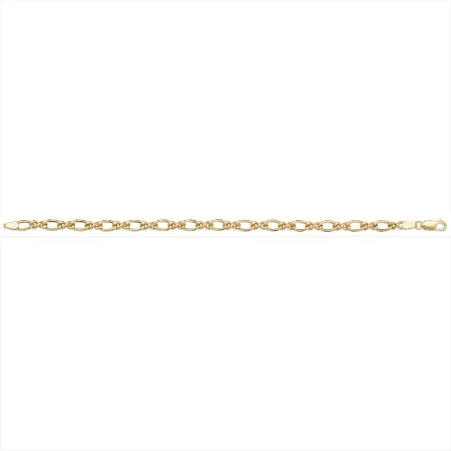 9ct Yellow Gold Ladies' 7.5 Inches Fancy Bracelet 3.7g